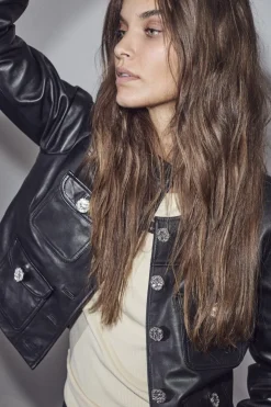 New Cocktail Leather Jacket HL10008 Overtøj & Jakker
