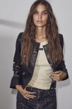 New Cocktail Leather Jacket HL10008 Overtøj & Jakker