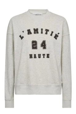 New College Curve Sweat HL10256 Sweatsæt & Comfy Wear|Bluser & Skjorter
