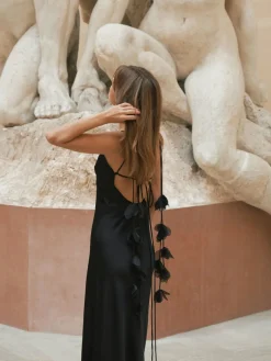 Neo Noir Kjoler<Colly Heavy Sateen Dress 166978
