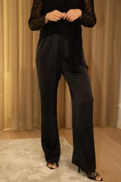 Valentin Studio Bukser, Jeans & Leggings<Comfy Pants Heavy Satin 167383