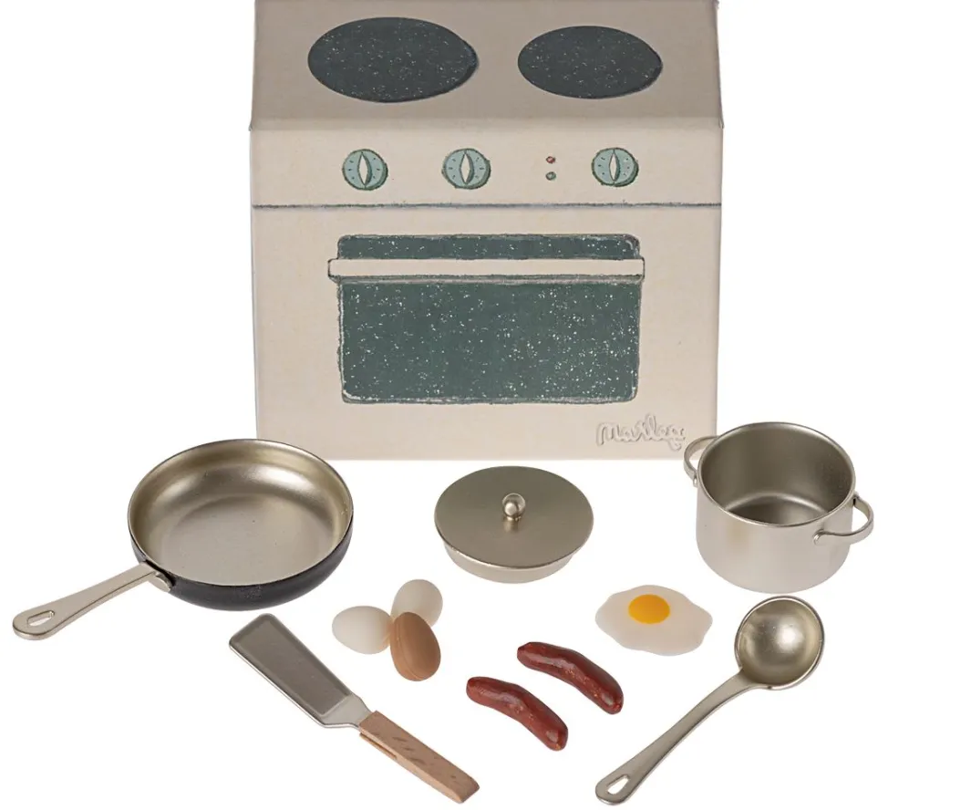 Sale Cooking Set, Mouse Børn Bad, Leg & Interiør