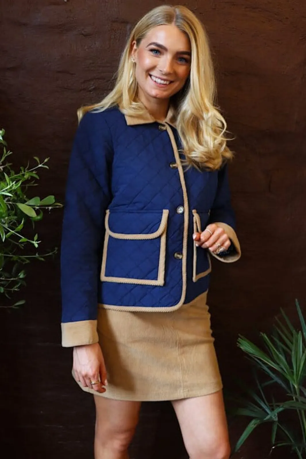 Liberte Nederdele<Corduroy Mini Skirt 22304