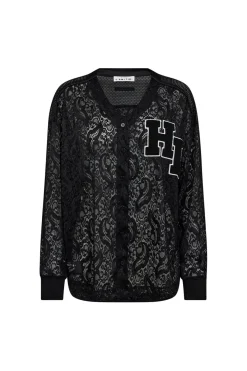 Sale Court Ls Lace Tee HL10529 Bluser & Skjorter|Ammevenligt Tøj