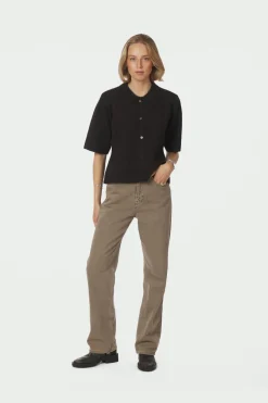 Neo Noir Bluser & Skjorter|Ammevenligt Tøj<Cunna Knit Blouse 166251