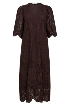 Haute L'Amitié Kjoler<Curvey Lace Hem Dress HL10009
