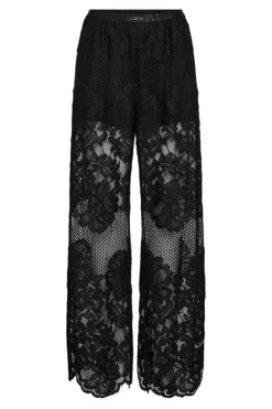 Hot Curvey Lace Hem Pant HL10214 Bukser, Jeans & Leggings