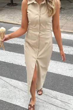 Online Daisyic Long Dress A23797 Kjoler|Ammevenligt Tøj