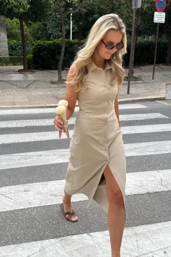 Online Daisyic Long Dress A23797 Kjoler|Ammevenligt Tøj