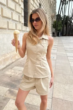 BYIC Sæt 🛍️|T-Shirts & Toppe<Daisyic Top A23819