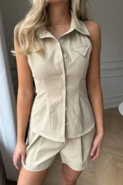 BYIC Sæt 🛍️|T-Shirts & Toppe<Daisyic Top A23819