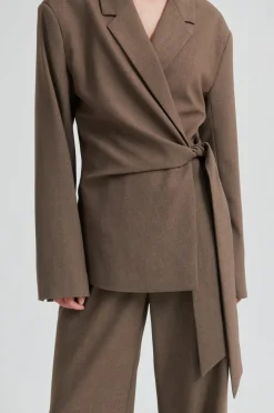 Second Female Sæt 🛍️|Jakkesæt<Dakota Wrap Blazer 60407