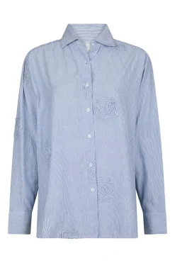 Neo Noir Bluser & Skjorter|Ammevenligt Tøj<Dalma Dori Mini Stripe Shirt 167460