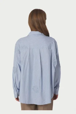 Neo Noir Bluser & Skjorter|Ammevenligt Tøj<Dalma Dori Mini Stripe Shirt 167460