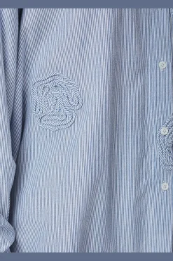 Neo Noir Bluser & Skjorter|Ammevenligt Tøj<Dalma Dori Mini Stripe Shirt 167460