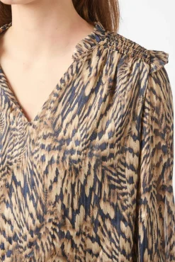 Hot Davina Pattern Blouse 166259 Bluser & Skjorter