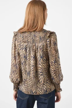 Hot Davina Pattern Blouse 166259 Bluser & Skjorter