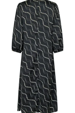 Online Delfina Flower Stripe Dress Kjoler