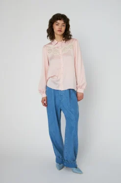 Stella Nova Bluser & Skjorter<Delicate Lace Shirtcp54-2308