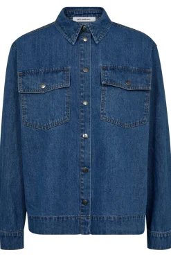 Discount Delinacc Denim Shirt 35724 Bluser & Skjorter|Ammevenligt Tøj