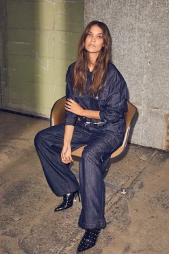 Clearance Denim Cargo Pull On Trouser HL10317 Sæt 🛍️|Bukser, Jeans & Leggings