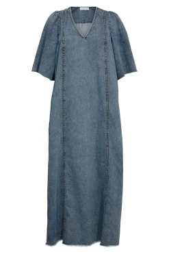 Discount Denim Hem Dress HL10226 Kjoler