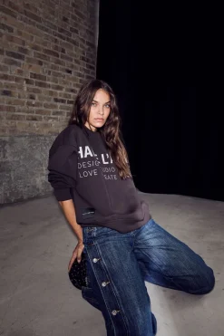 Haute L'Amitié Bukser, Jeans & Leggings<Denize Button Jeans HL10489