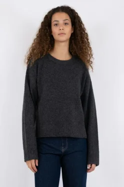 Neo Noir Bluser & Skjorter<Detri Solid Knit Blouse