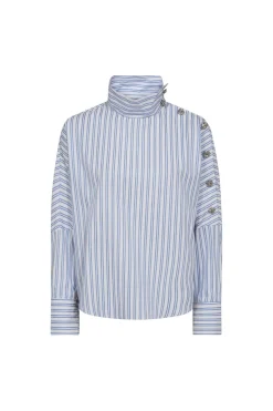 Co´Couture Bluser & Skjorter<Devincc Asymcc Button Blouse 45019