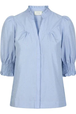 Neo Noir Bluser & Skjorter|Ammevenligt Tøj<Diana B Stripe Stone Blouse 164327