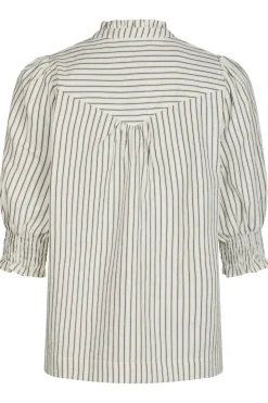 Neo Noir Bluser & Skjorter<Diana Crepe Stripe Blouse 165203