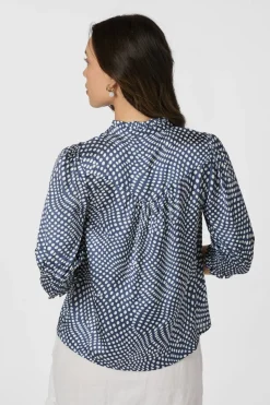 Neo Noir Bluser & Skjorter|Ammevenligt Tøj<Diana Vibrant Dot Blouse 163423
