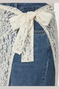 Neo Noir Nederdele<Diffana Wrap Skirt 166872