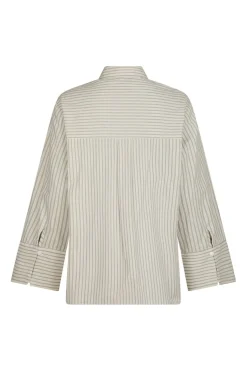 Neo Noir Bluser & Skjorter|Ammevenligt Tøj<Dita Double Stripe Shirt 166420