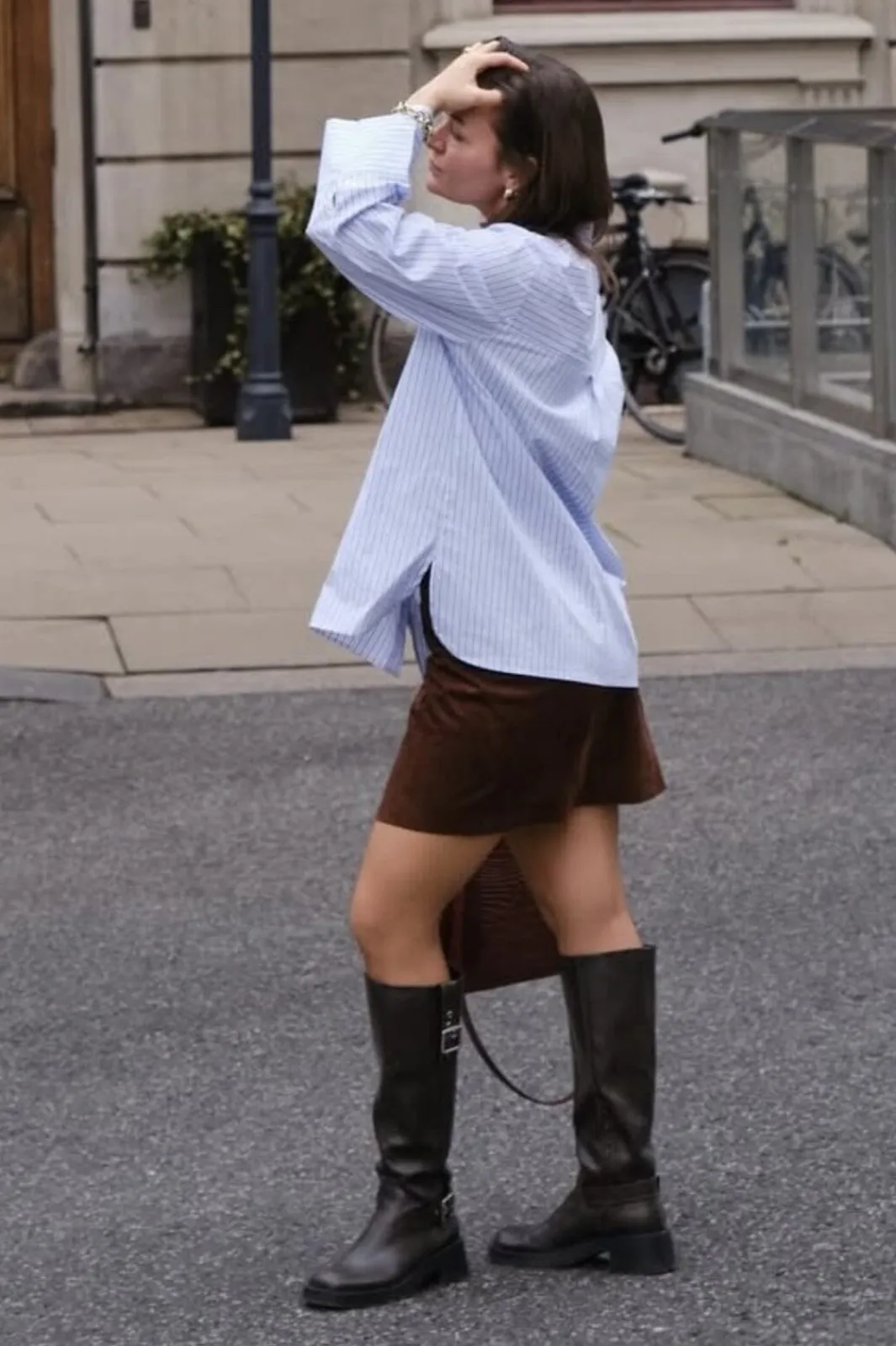 Neo Noir Bluser & Skjorter<Dita Mini Stripe Shirt 162706