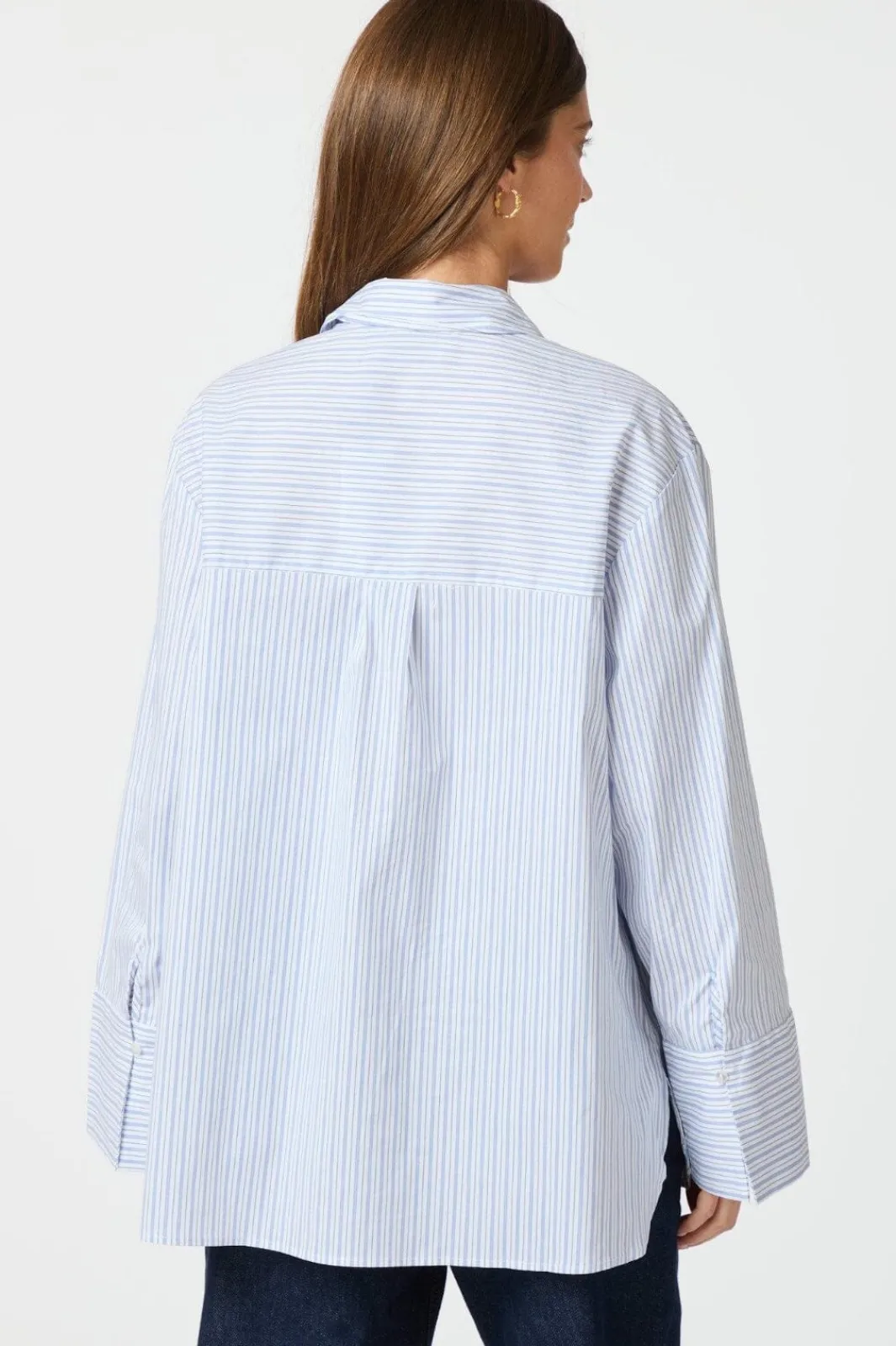 Neo Noir Bluser & Skjorter<Dita Mini Stripe Shirt 162706