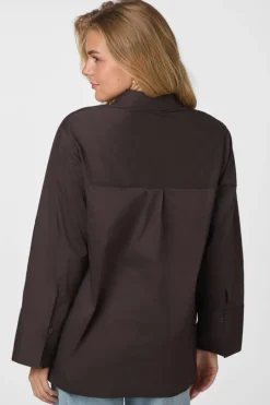 New Dita Poplin Shirt 166159 Bluser & Skjorter|Ammevenligt Tøj