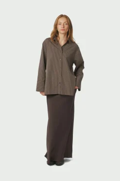 Neo Noir Bluser & Skjorter|Ammevenligt Tøj<Dita Striped Line Shirt 166888
