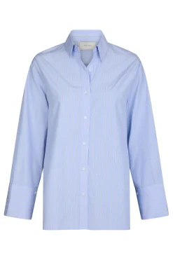 Online Dita Twin Stripe Shirt 166500 Bluser & Skjorter|Ammevenligt Tøj