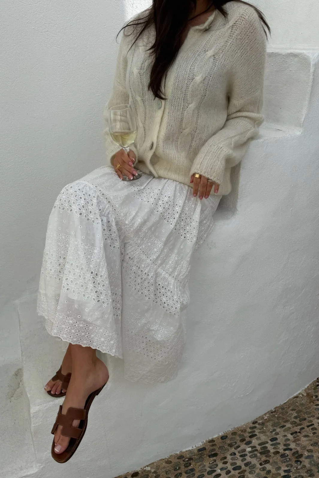 Clearance Ditteic Cardigan 3420 Bluser & Skjorter|Strik