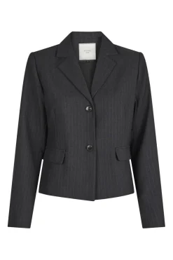 Online Djarla Pinstripe Blazer Blazere|Ammevenligt Tøj