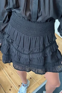 Neo Noir Nederdele<Donna S Voile Skirt