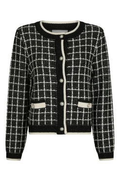 Neo Noir Cardigans|Ammevenligt Tøj<Doro Stitch Knit Cardigan 164513