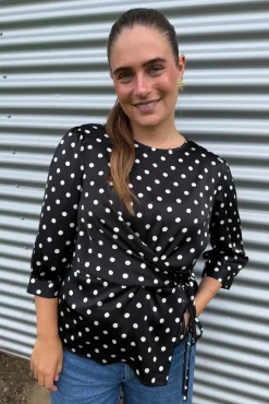 Dear Molly Bluser & Skjorter<Dot Top 155563C