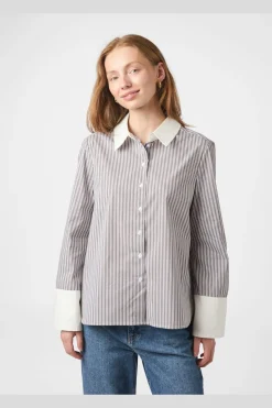 Discount Dranila Stripe Shirt 165982 Bluser & Skjorter|Ammevenligt Tøj