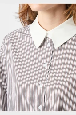 Discount Dranila Stripe Shirt 165982 Bluser & Skjorter|Ammevenligt Tøj