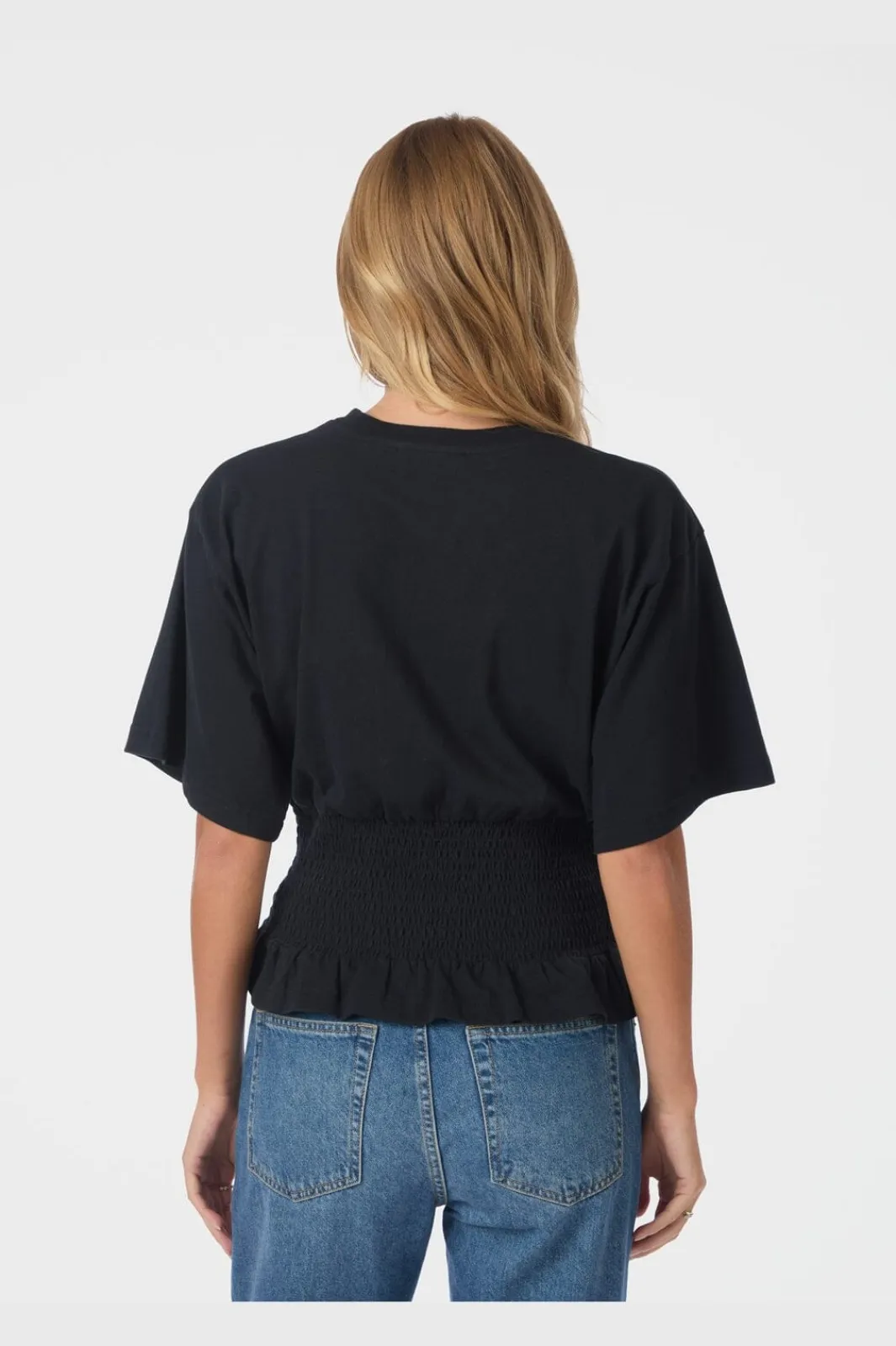 Neo Noir T-Shirts & Toppe<Dray Boxy Smock Tee 165720