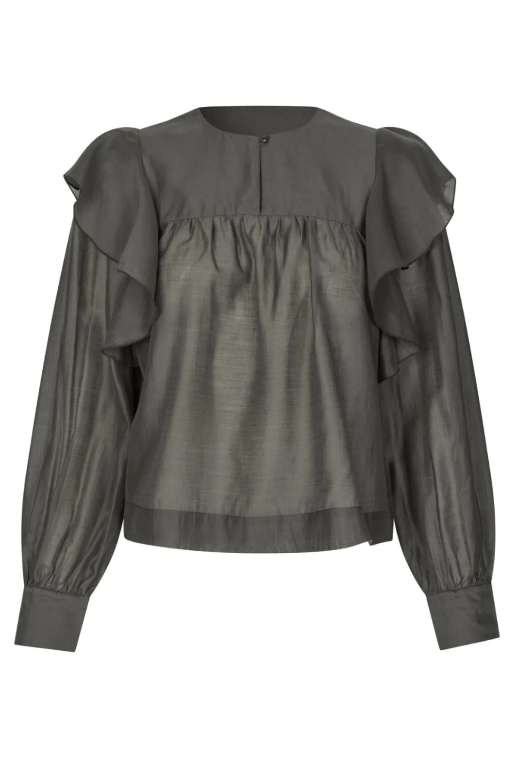 Hot Dream Ruffle Blouse 60192 Bluser & Skjorter