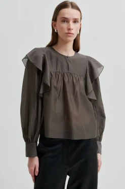 Hot Dream Ruffle Blouse 60192 Bluser & Skjorter