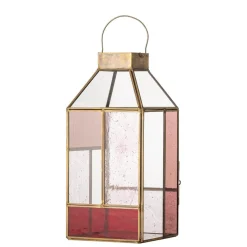 Sale Drew Lanterne, Rosa, Glas 82072736 Dekoration Til Hjemmet